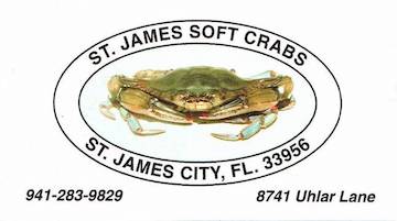 St James Soft Crabs Bus Card