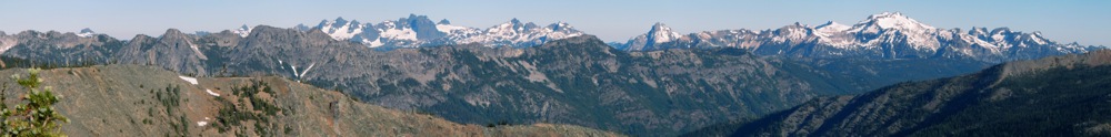 Alpine Lakes Peaks sharp